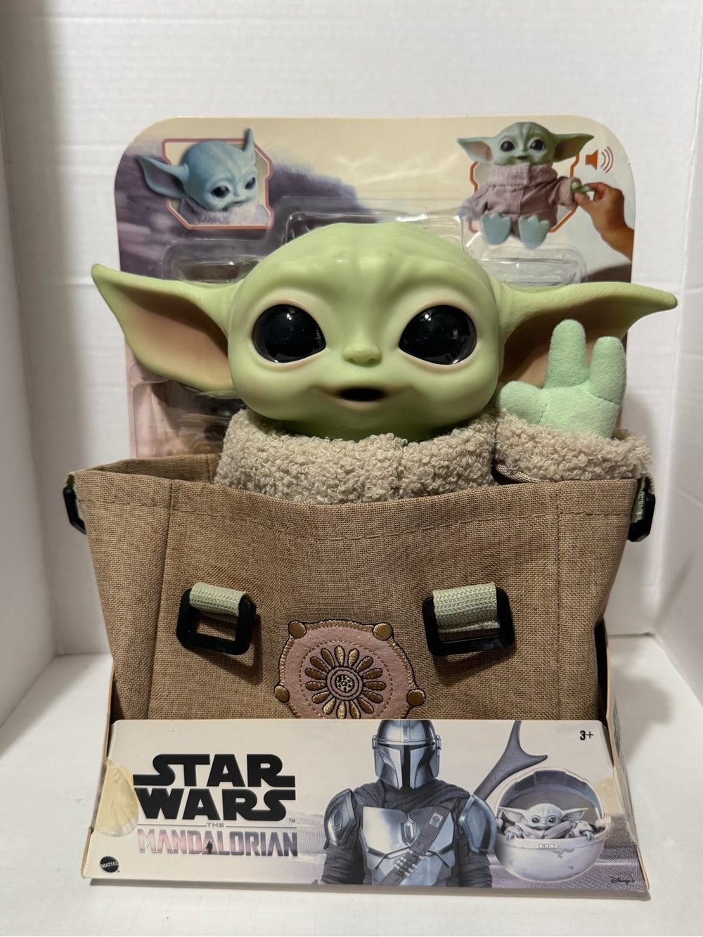Star Wars The Mandalorian Grogu The Child Premium Plush Talking 11”